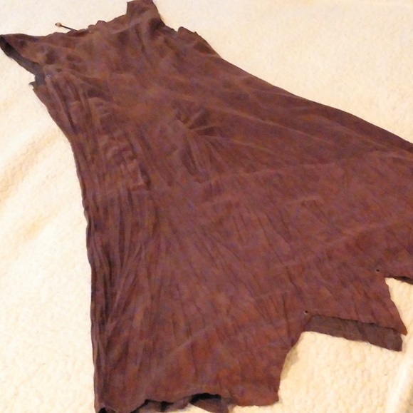 Faux Suede Dress By Polin Pebbles Dress Pocahontas - Picture 2 of 8